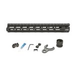 BCM MCMR15556BLK BCMGunfighter MCMR 15" M-LOK Free-Float Aluminum Handguard