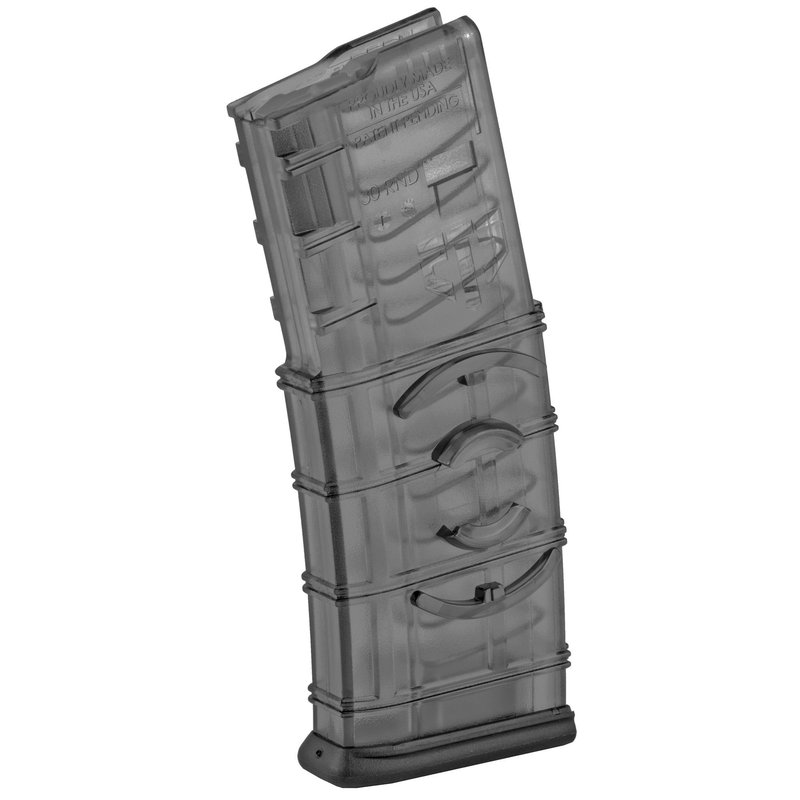 Elite Tactical Systems AR-15 Magazine AR1530C 30-Round Translucent Smoke With Coupler