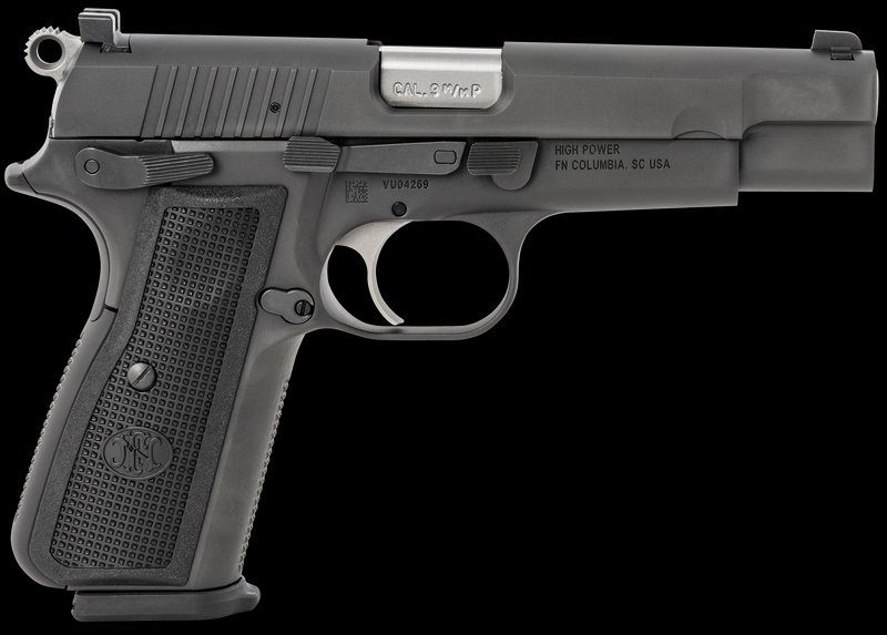 FN High Power 9mm 4.7 Inch Barrel Pistol 17 Round 66100256
