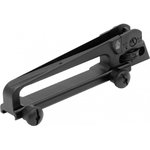 UTG Leapers Pro TLURS001 Mil-Spec Carry Handle Sight AR Style 7075 T6 Aluminum Black Hardcoat Anodize