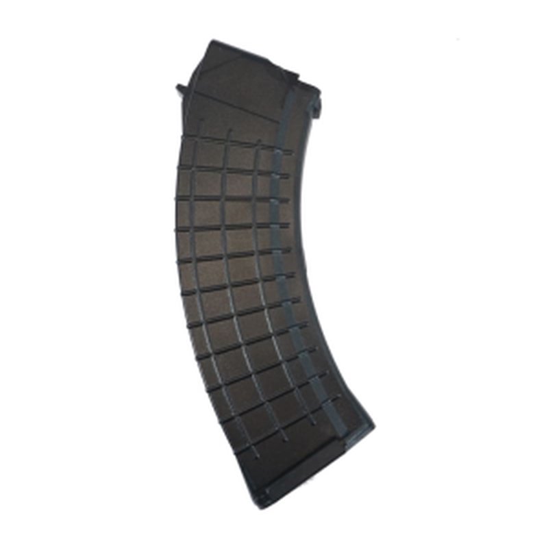 Pioneer Arms AK Magazine 7.62x39mm 30-Round Waffle Pattern Polish Designed US Made 922r POL-AK-762-MAG-BLK
