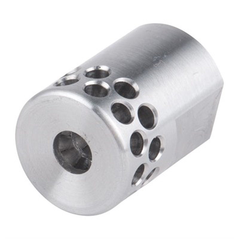 Brownells AR-15 Short Muzzle Brake 22 Caliber 1/2-28 Thread