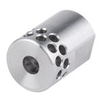 Brownells AR-15 Short Muzzle Brake 22 Caliber 1/2-28 Thread