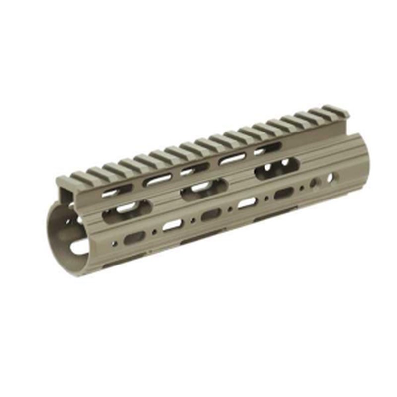 UTG Pro AR-15 7 inch Super Slim Free Float Handguard FDE Cerakote