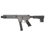 Brigade 9mm Tungsten Cerakote Battle Pistol with KeyMod Rail and Billet Lower Receiver