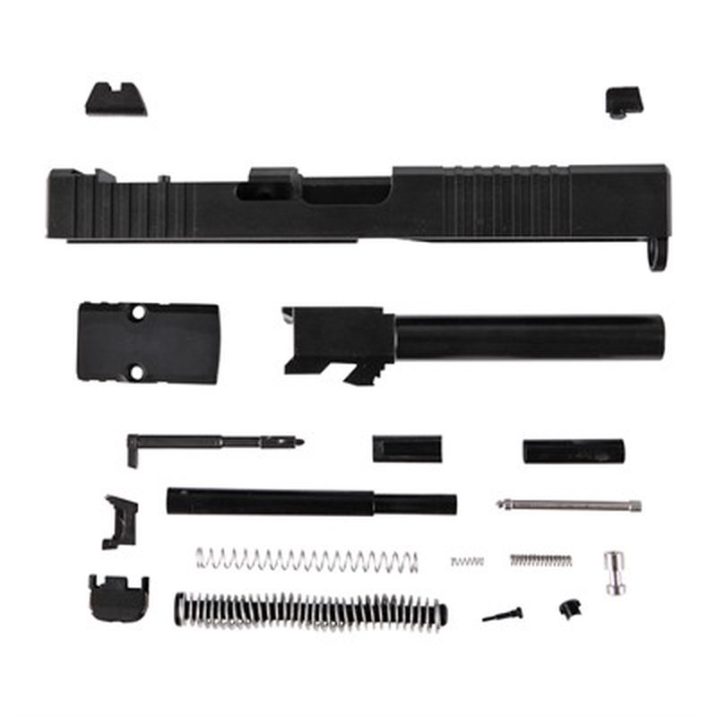 Brownells Glock 17 Slide Build Kit (Non-Threaded Barrel, RMR Cut)