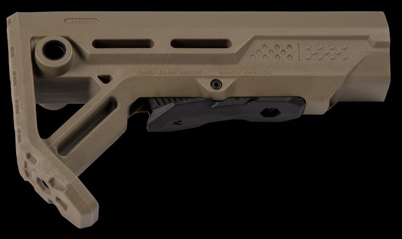 Strike Industries MOD1 Mil-Spec AR-15 Carbine Buttstock Flat Dark Earth