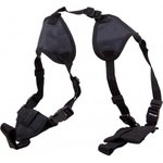 Bulldog WSHD20 shoulder harness holster system black nylon for 2-3" guns