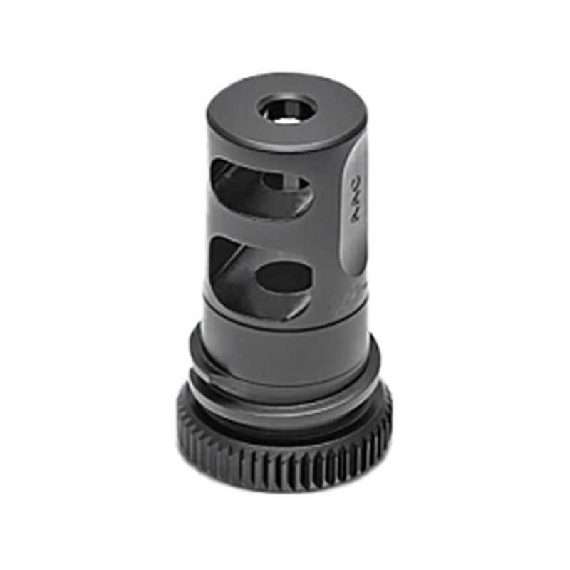 Advanced Armament Co (AAC) Blackout Muzzle Brake 90-Tooth Taper Suppressor Mount 7.62mm 5/8"-24 Thread Stainless Steel Matte