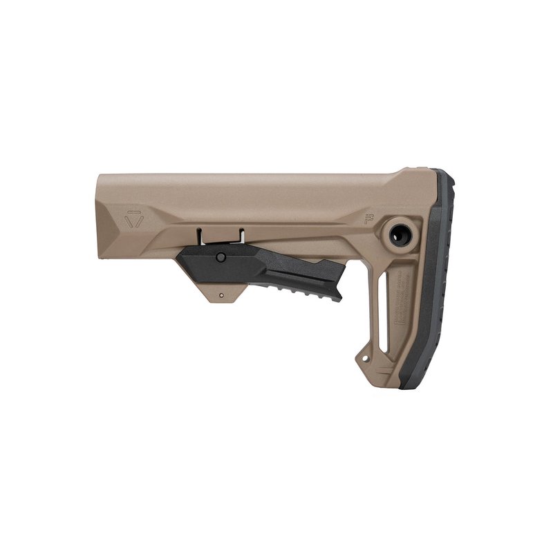 Strike Industries MOD2 Adjustable Rifle Stock Flat Dark Earth Anti-Rattle Dual Sling Sockets