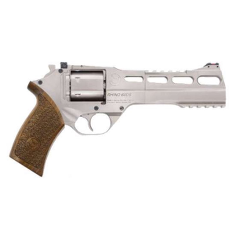 Chiappa White Rhino 60DS Revolver .357 Magnum Nickel 6-Round