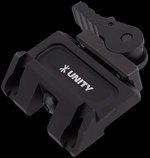 Unity Tactical RAXIS MAWL Picatinny Mount With Quick-Detach Lever Black Anodized