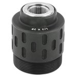 Gemtech Threaded Rear Mount, 1/2X28, Black Finish - 12172