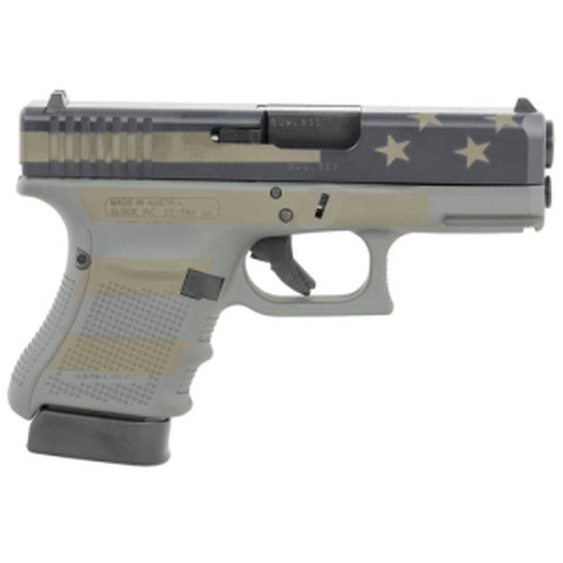 Glock G30 Gen 4 Subcompact 45 ACP 3.78" 10rd Operator Flag