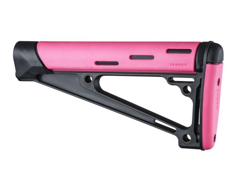 Hogue AR-15/M16 OverMolded Fixed Buttstock for A2 Buffer Tubes