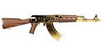 Zastava Arms ZPAP M70 (24-Kt Mod.) 7.62x39 Semi-Auto Rifle, Gold Plated