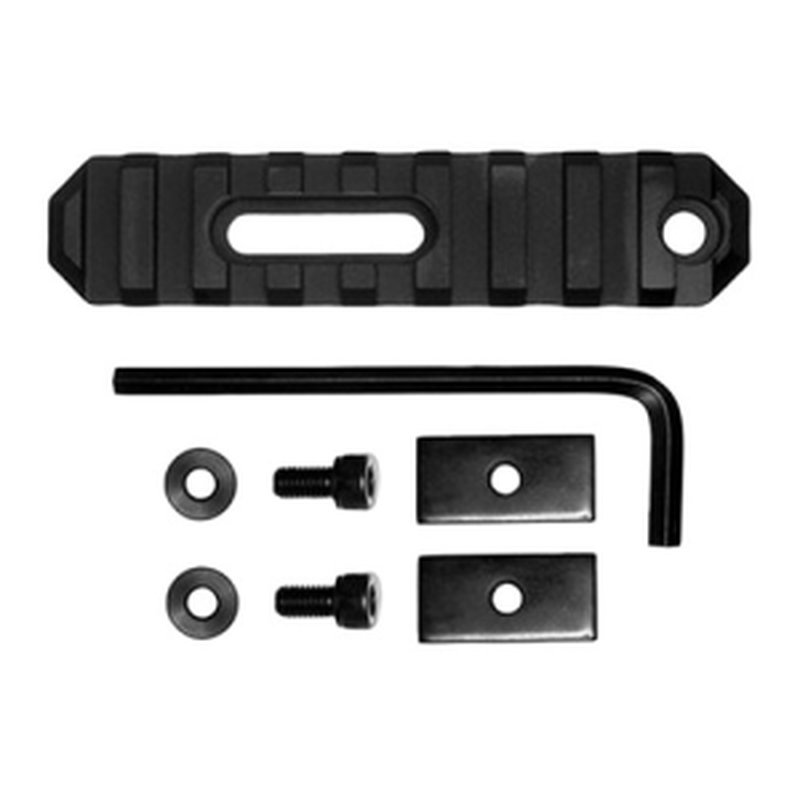 GrovTec 3.8" 9-Slot AR Stock, Black Anodized