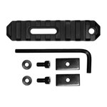 GrovTec 3.8" 9-Slot AR Stock, Black Anodized