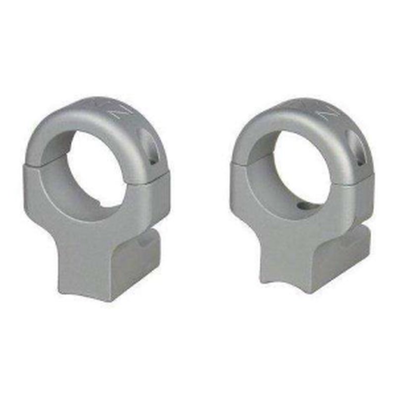 DNZ Huntmaster 1 High Silver Scope Rings for AR-15