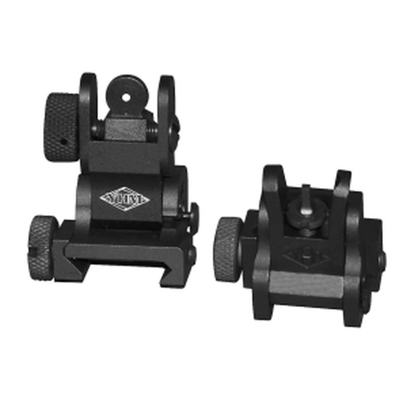 Yankee Hill Flip Sight Set YHM-8027 AR-15 Picatinny Front And Rear Sights