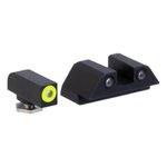 Night Fision Night Sight Set for Glock 48 - Yellow Front Ring