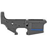 SPIKES TACTICAL Multi Cal AR15 Stripped Lower Receiver - Thin Blue Line