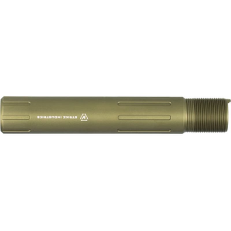 Strike Industries ARCARPRESLICKFDE Receiver Extension Tube AR Pistol Platform Flat Dark Earth Aluminum AR Carbine