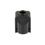 Agency Arms 417 Gen5 Single Port Glock Gen5 Pistol Compensator 1/2x28 Black