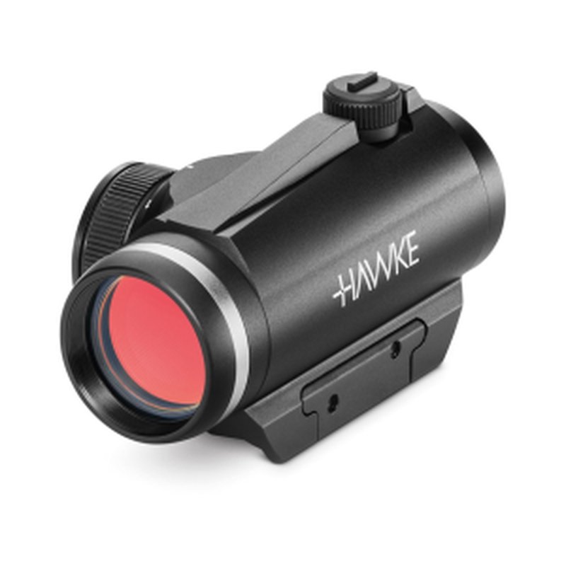 Hawke Vantage Red Dot Sight 1x 25mm 3 MOA Dot with Weaver-Style Mount Matte