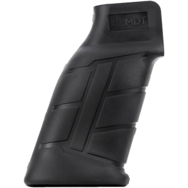 MDT SPORTING GOODS Elite Pistol Grip Black Poly Integrated Palm Swell