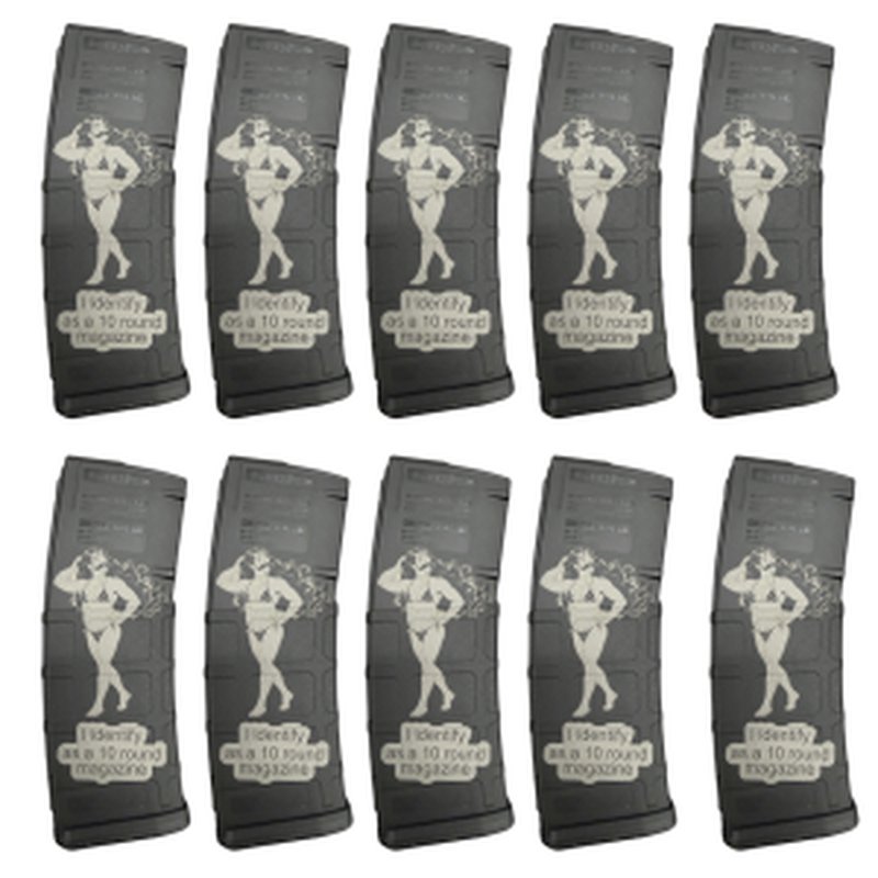 Magpul PMAG Gen M2 MOE AR-15 Magazine 30-Round Black Polymer