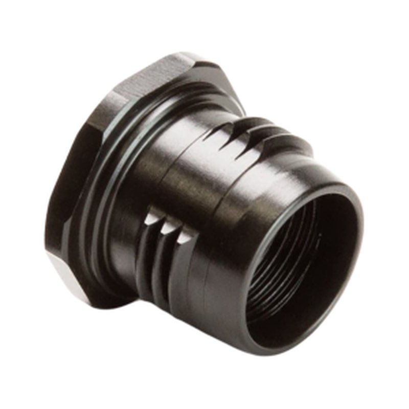 Griffin Armament Piston Barrel Adapter 1/2x36 Thread Stainless Steel Black