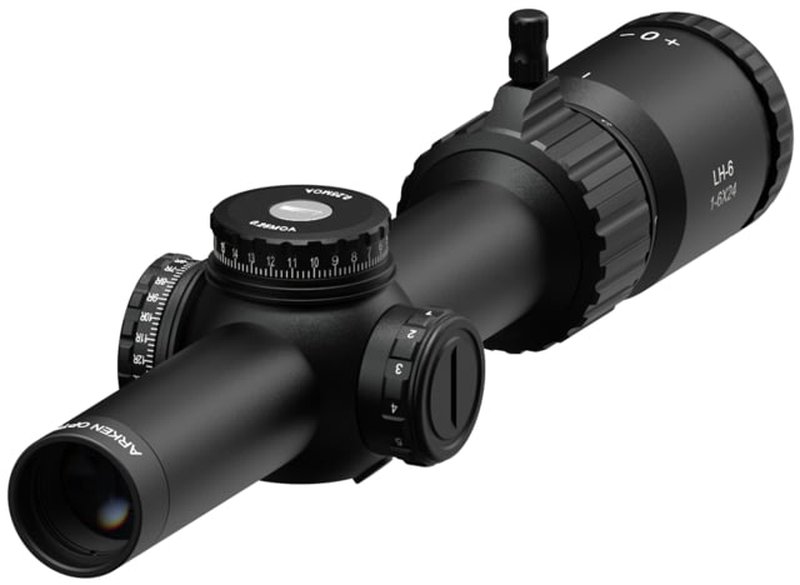 Arken Optics 1-6x24x30mm SFP Rifle Scope (MOA) - Black