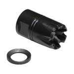 CMMG ZEROED Linear Compensator 5.56mm 1/2"-28 Thread Stainless Steel Nitride
