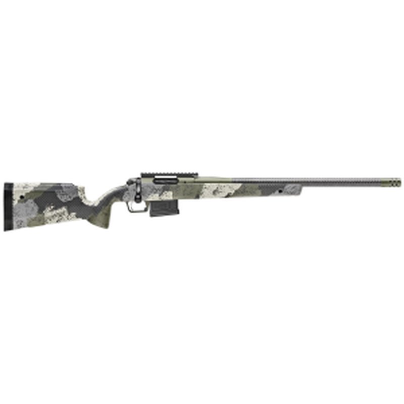 Springfield Armory FIRSTLINE MODEL 2020 WAYPOINT 6.5 Creedmoor Rifle with 22 inch Carbon Fiber Barrel Evergreen Camo
