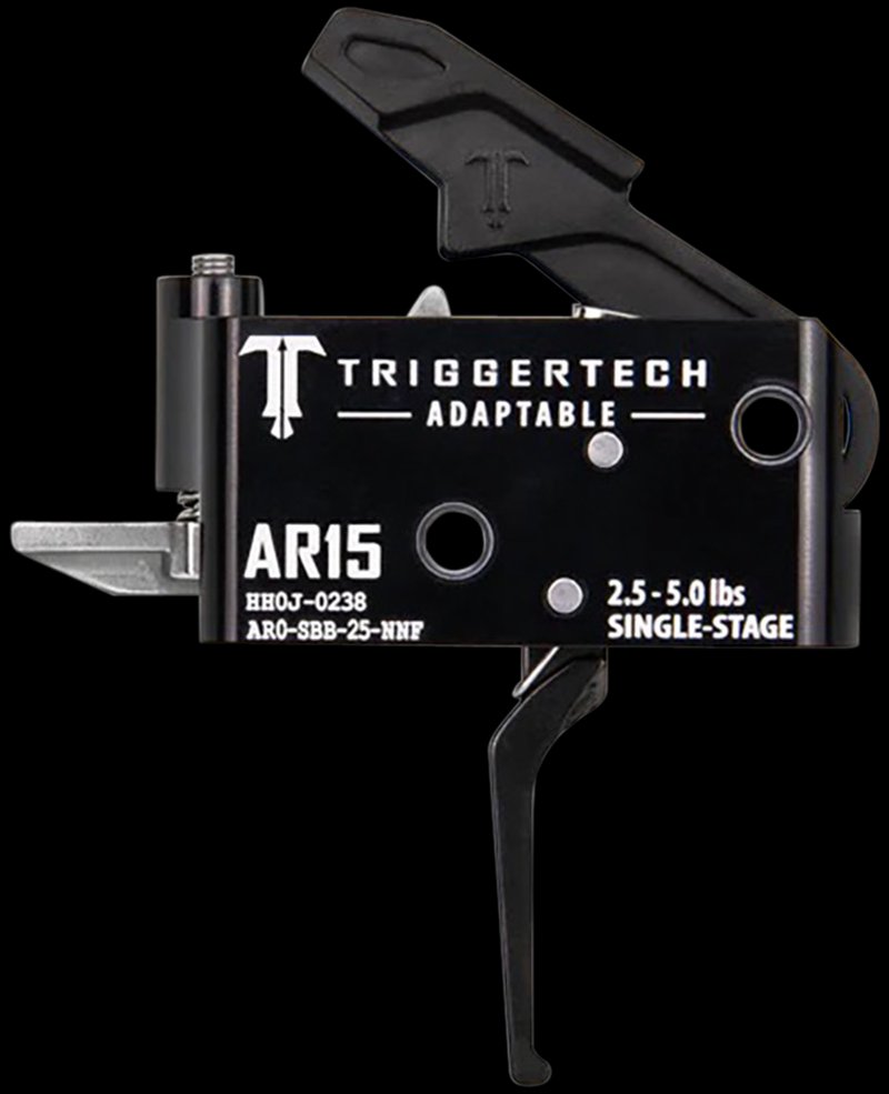 TriggerTech Adaptable AR-15 Flat Single-Stage Drop-In Trigger 2.5-5.0 lb