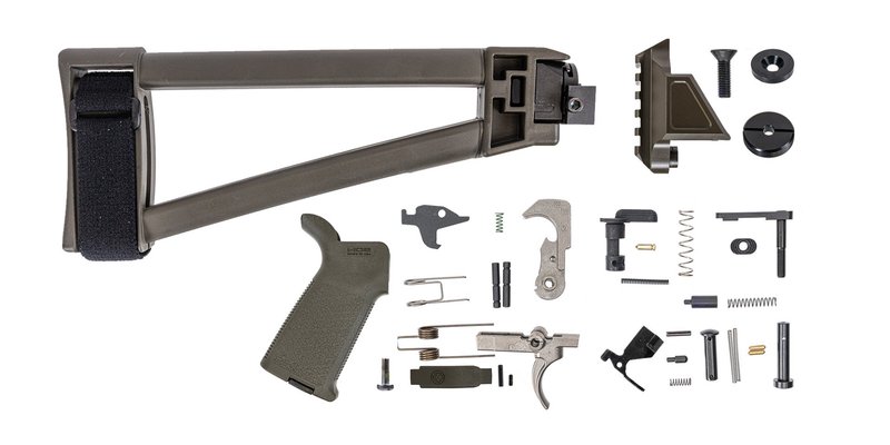 Palmetto State Armory JAKL Pistol 5.56 NATO Lower Build Kit ODG