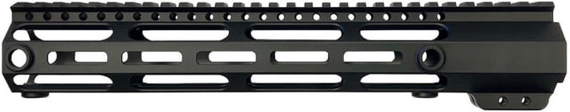 JE Machine Tech AR-15 M-Lok Versatile Free Float Handguard 12in Barrel Nut Included Black