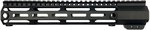 JE Machine Tech AR-15 M-Lok Versatile Free Float Handguard 12in Barrel Nut Included Black