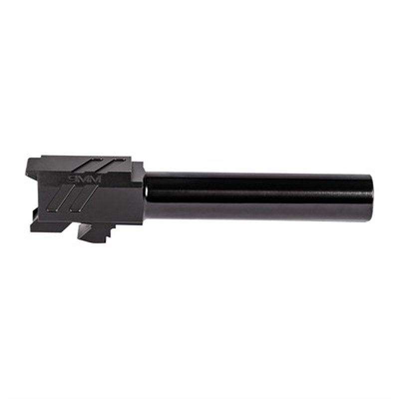 ZEV Pro Match G19 9mm Barrel 4.02 in 1:10 Non-Threaded DLC Black