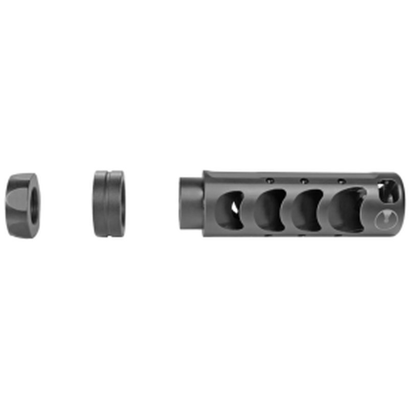 Ultradyne Apollo Max Compensator 6.5 Caliber Black Nitride 416 Stainless 5/8-24