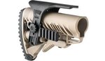 FAB Defense Adjustable Cheek Riser w/ Picatinny Rail for GLR16 Stock
