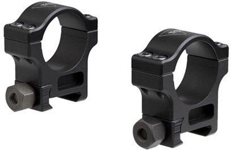 Trijicon AccuPoint 30mm Aluminum Rifle Scope Rings - Standard TR104, Intermediate TR105 or Extra High TR106
