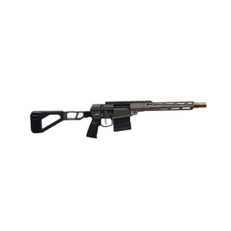 Q The Fix 8.6 Blackout Pistol 12in Stainless Threaded Barrel SBA3 Brace