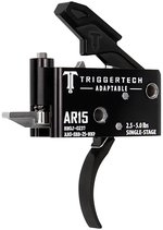 TriggerTech Adaptable AR-15 Single-Stage Pro Curved Trigger - AR0-SBB-25-NNP