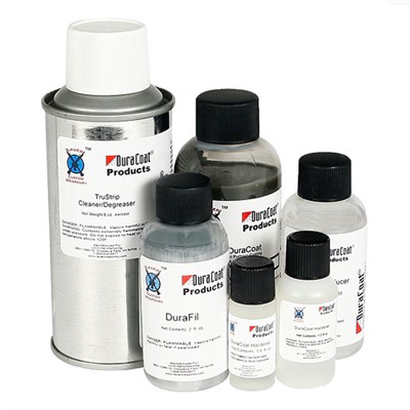 DuraCoat DualFil Kit Matte Black Finishing Kit for Recoating