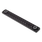 Forward Controls Design 6061 Long Dimpled M-LOK Rail Cover - Black - 4.7"