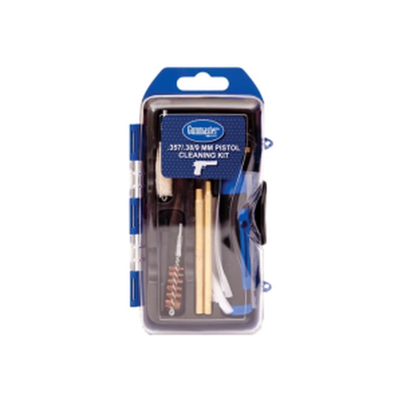 DAC Technologies GM9P 38/9 pistol cleaning kit 14-piece brass rod & brush