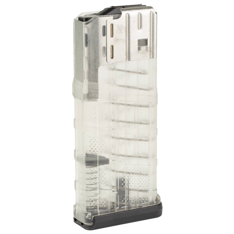 Lancer L7AWM AR-10 SR-25 Magazine 25-Round Clear L7-25-CLR