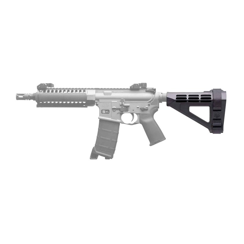 SB Tactical SBM4 Pistol Stabilizing Brace AR Pistol Buffer Tube Black SBM4-01-SB